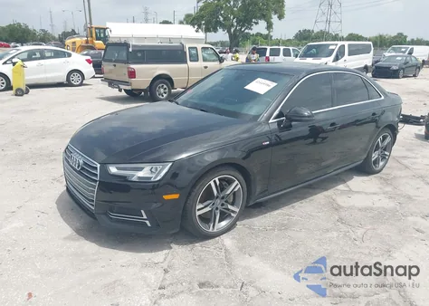 2018 Audi A4 2.0T Premium/2.0T Tech Premium из США, поврежденный, VIN WAUENAF46JA110860